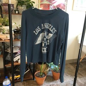 NWOT Split59 Cropped Pullover